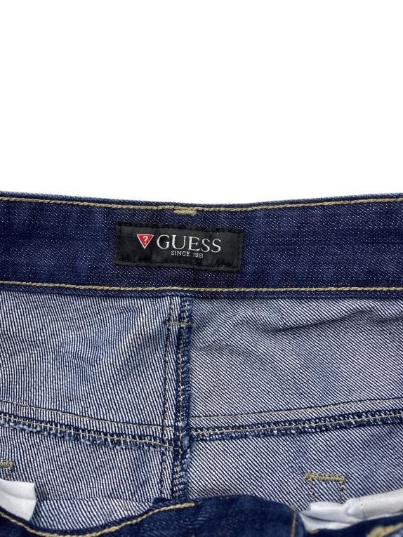 VINTAGE GUESS ΤΖΙΝ ΠΑΝΤΕΛΟΝΙ STRAIGHT FIT ΜΠΛΕ ΑΝΔΡΙΚΟ XS-S