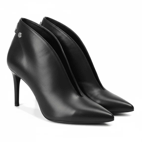 VINTAGE ΓΥΝΑΙΚΕΙΑ ΜΠΟΤΑΚΙΑ STILLETTO ΜΕ ΑΝΟΙΓΜΑ 37