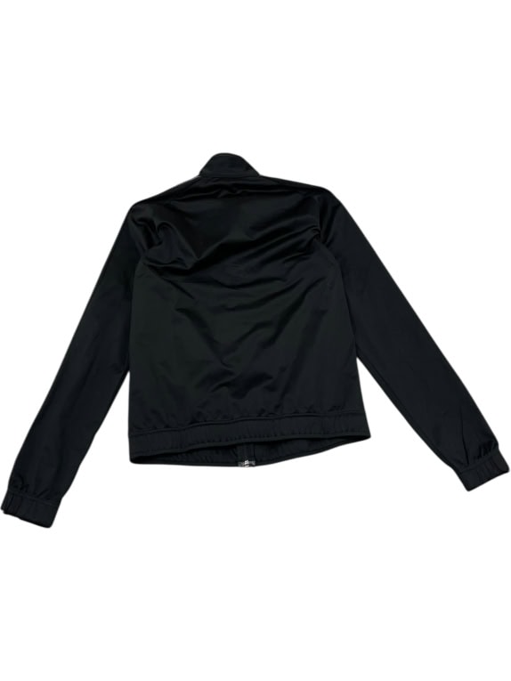 VINTAGE WOMEN'S CHAMPION TRACK JACKET BLACK SIZE S