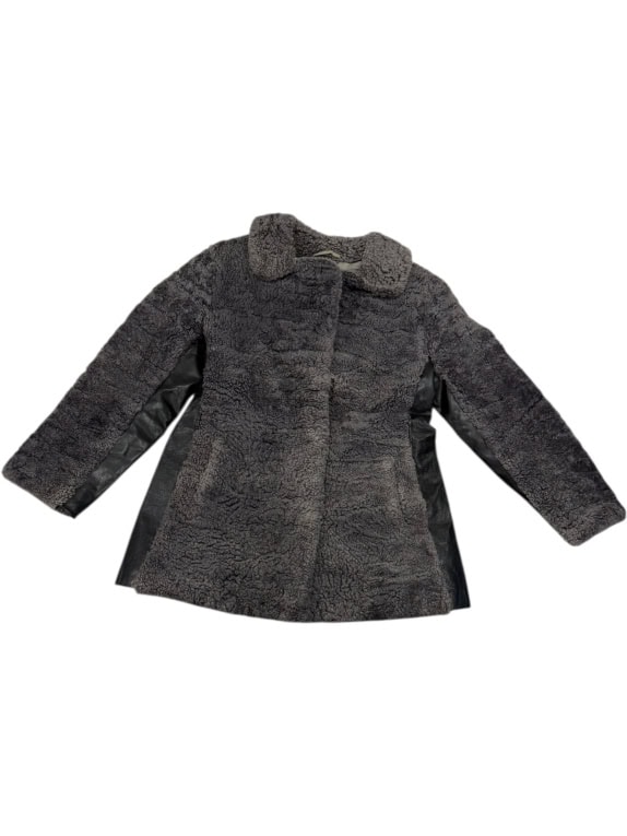 VINTAGE WOMEN'S FUR COAT V.E.B. PELZBEKLEIDUNG MARKRANSTADT LEIPZIG M