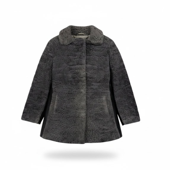 VINTAGE WOMEN'S FUR COAT V.E.B. PELZBEKLEIDUNG MARKRANSTADT LEIPZIG M