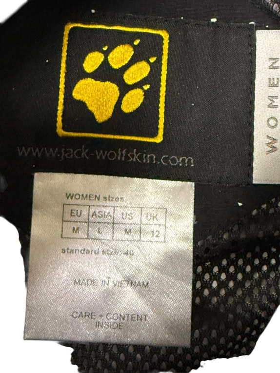 VINTAGE WOMEN'S JACK WOLFSKIN OUTDOOR SHELL JACKET