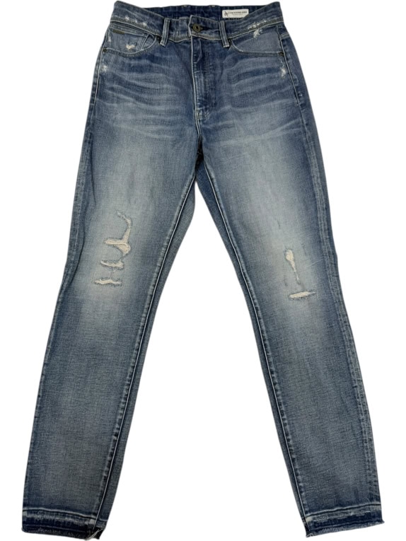 VINTAGE WOMEN'S G-STAR RAW JEANS BLUE DISTRESSED