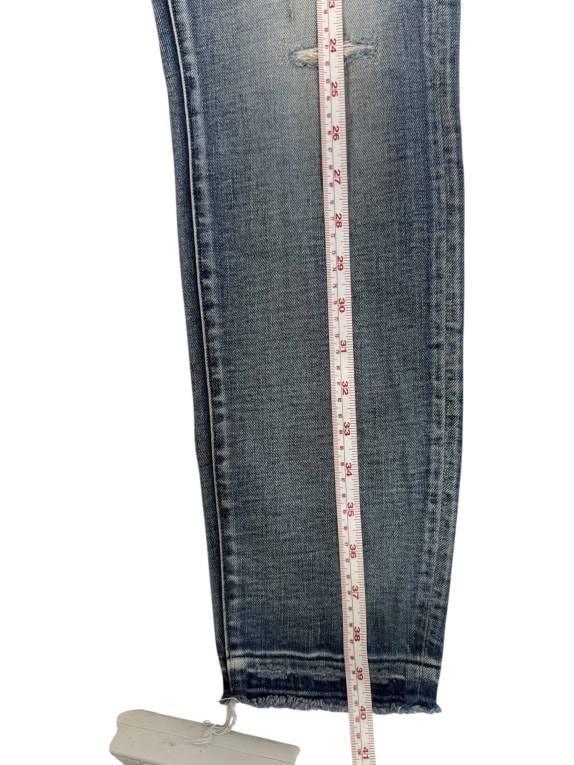 VINTAGE WOMEN'S G-STAR RAW JEANS BLUE DISTRESSED