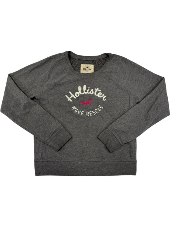 VINTAGE HOLLISTER ΦΟΥΤΕΡ LOGO ΓΚΡΙ ΓΥΝΑΙΚΕΙΟ M