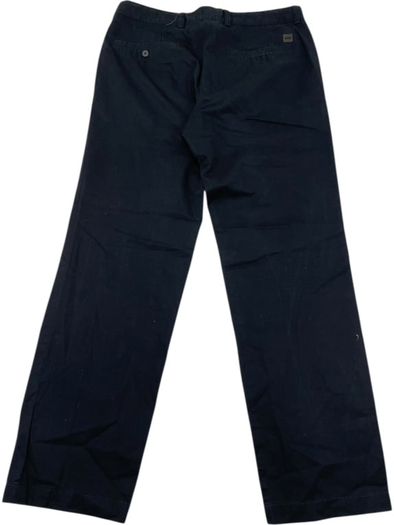 VINTAGE HUGO BOSS ΑΝΔΡΙΚΟ ΥΦΑΣΜΑΤΙΝΟ ΠΑΝΤΕΛΟΝΙ ΜΠΛΕ L