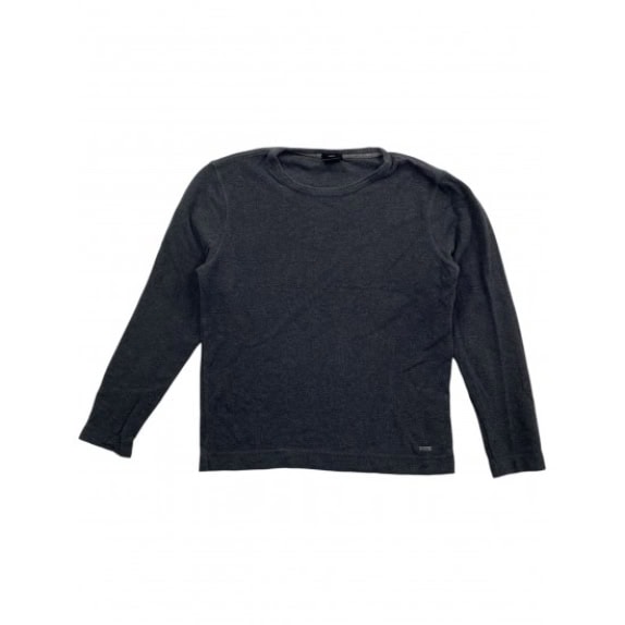 VINTAGE HUGO BOSS ΜΠΛΟΥΖΑ ΜΑΚΡΥΜΑΝΙΚΗ SLIM FIT ΑΝΘΡΑΚΙ ΑΝΔΡΙΚΗ M