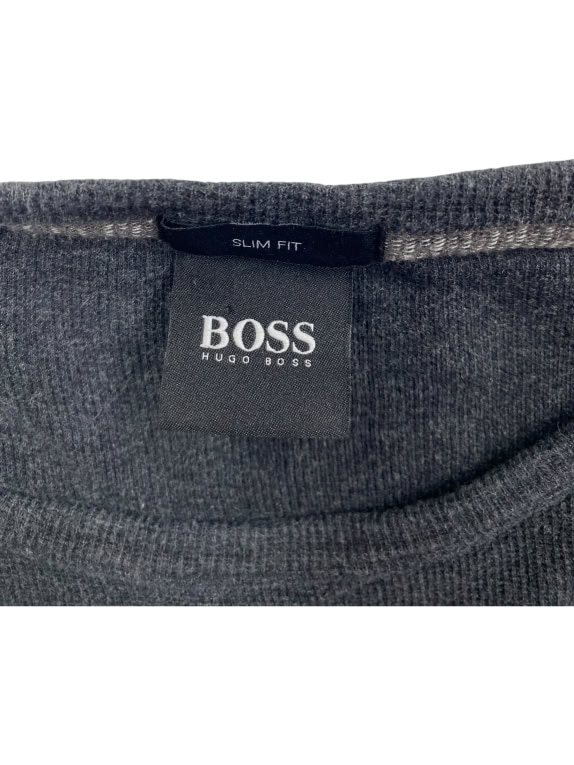 VINTAGE HUGO BOSS ΜΠΛΟΥΖΑ ΜΑΚΡΥΜΑΝΙΚΗ SLIM FIT ΑΝΘΡΑΚΙ ΑΝΔΡΙΚΗ M