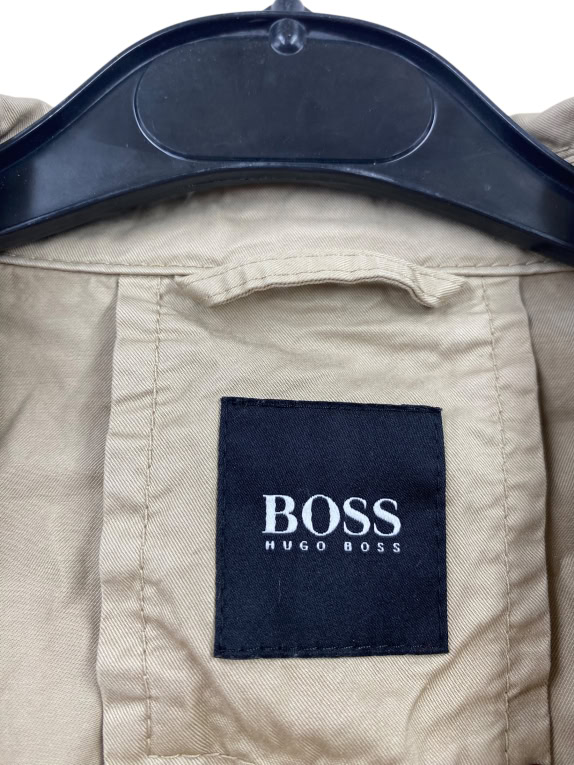 VINTAGE HUGO BOSS ΣΑΚΑΚΙ ΚΛΑΣΙΚΟ ΜΠΕΖ ΑΝΔΡΙΚΟ
