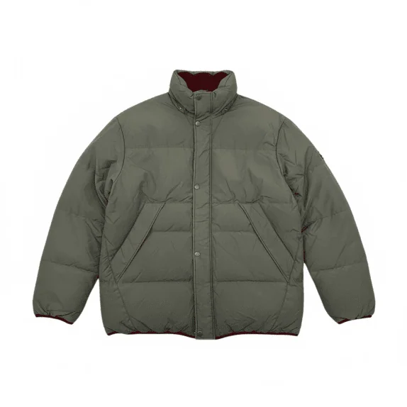 VINTAGE INVICTA PUFFER ΜΠΟΥΦΑΝ ΚΑΠΙΤΟΝΕ ΛΑΔΙ ΑΝΔΡΙΚΟ XL