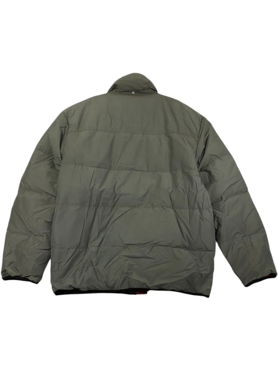 GIUBBOTTO PUFFER VINTAGE INVICTA TRAPUNTATO VERDE OLIVA DA UOMO XL