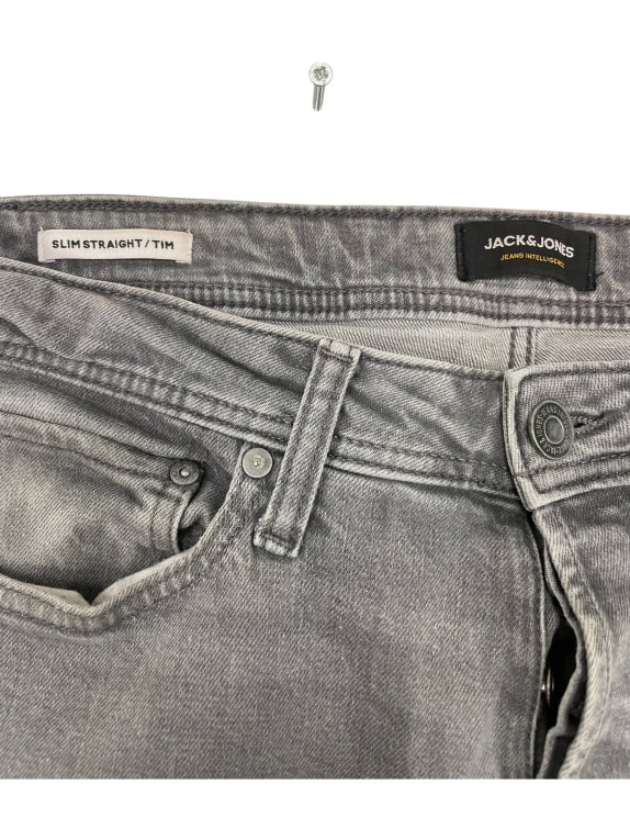 VINTAGE JACK & JONES JEANS UOMO GRIGIO M