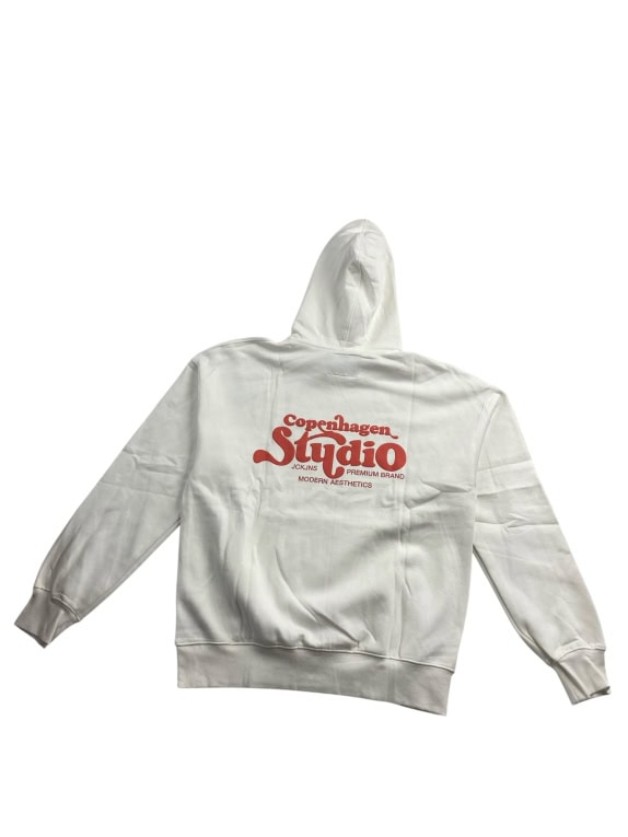 VINTAGE JACK & JONES COPENHAGEN STUDIO ΦΟΥΤΕΡ ΜΕ ΚΟΥΚΟΥΛΑ ΛΕΥΚΟ ΑΝΔΡΙΚΟ L