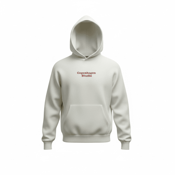 VINTAGE JACK & JONES COPENHAGEN STUDIO HOODIE WHITE MEN'S L