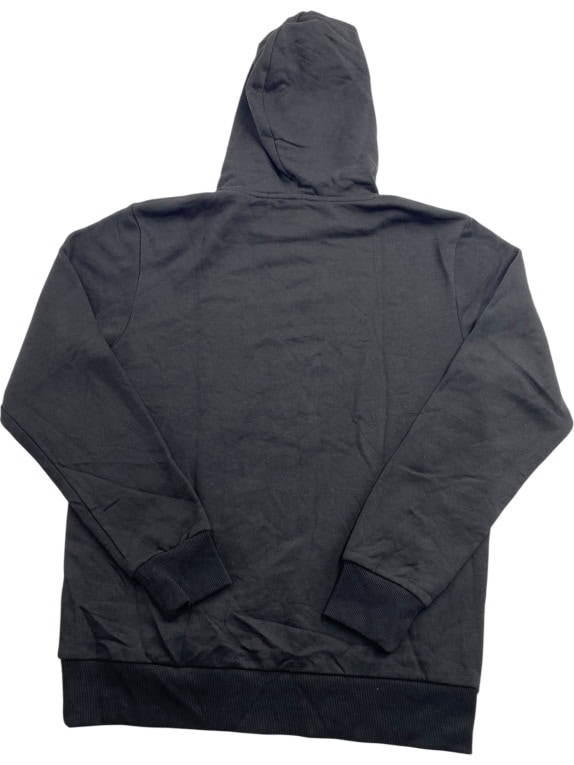 VINTAGE JACK & JONES CORE HOODIE ΜΕ GLOBAL COMMUNITY PRINT ΜΑΥΡΟ ΑΝΔΡΙΚΟ L