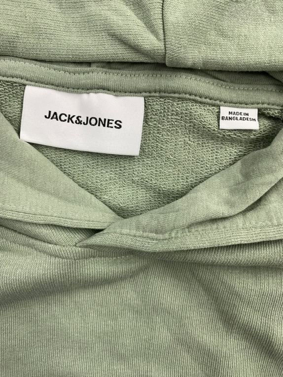 VINTAGE JACK & JONES ΦΟΥΤΕΡ ΜΕ ΚΟΥΚΟΥΛΑ CASUAL GRAPHIC LOGO ΠΡΑΣΙΝΟ ΑΝΔΡΙΚΟ L