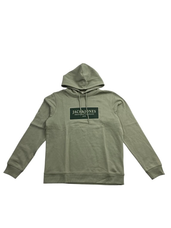 VINTAGE JACK & JONES ΦΟΥΤΕΡ ΜΕ ΚΟΥΚΟΥΛΑ ΛΟΓΟΤΥΠΟ BOX LOGO ΛΑΔΙ ΑΝΔΡΙΚΟ L
