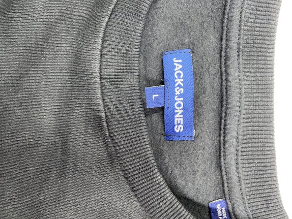VINTAGE JACK & JONES ΦΟΥΤΕΡ ΜΕ ΛΟΓΟΤΥΠΟ ΜΑΥΡΟ ΑΝΔΡΙΚΟ L