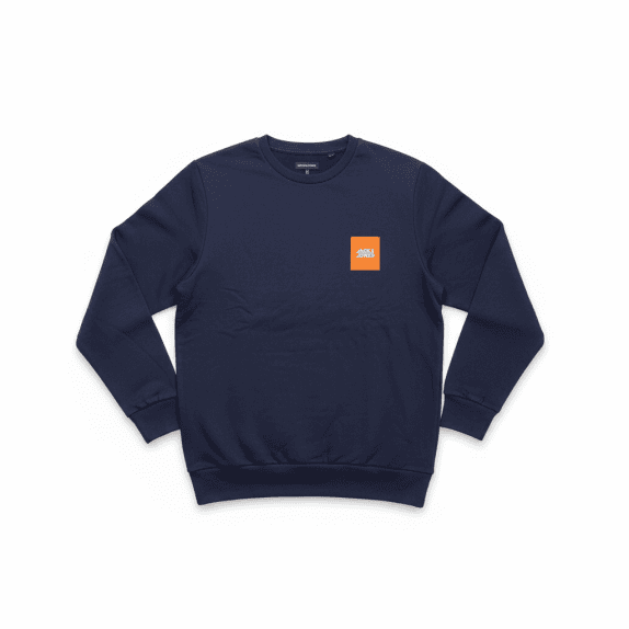 VINTAGE JACK & JONES ΦΟΥΤΕΡ ΜΕ ΛΟΓΟΤΥΠΟ ΜΠΛΕ ΣΚΟΥΡΟ ΑΝΔΡΙΚΟ XL