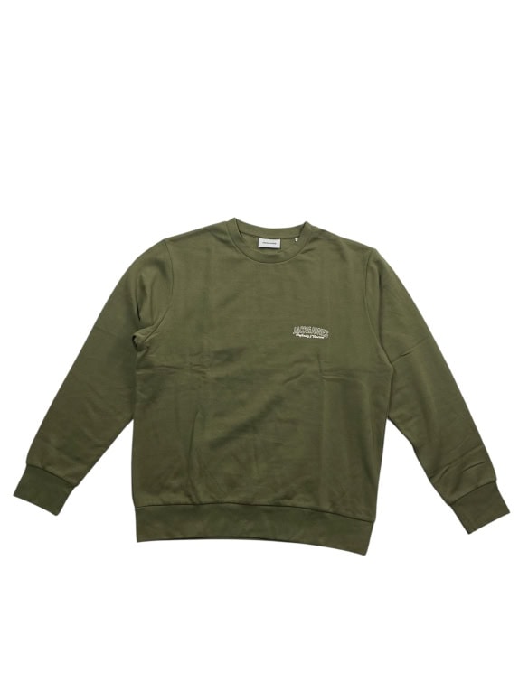 VINTAGE JACK & JONES ΦΟΥΤΕΡ ΧΩΡΙΣ ΚΟΥΚΟΥΛΑ ΜΕ ΛΟΓΟΤΥΠΟ ΧΑΚΙ ΑΝΔΡΙΚΟ L