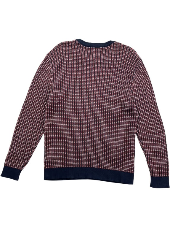 VINTAGE JACK & JONES ΠΛΕΚΤΗ ΜΠΛΟΥΖΑ ΜΕ ΣΧΕΔΙΟ ΜΠΛΕ/ΚΟΚΚΙΝΟ ΑΝΔΡΙΚΗ XL