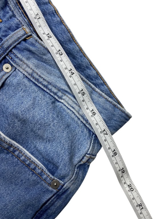 VINTAGE JACK & JONES ΤΖΙΝ ΠΑΝΤΕΛΟΝΙ ΜΕ ΣΚΙΣΙΜΑΤΑ ΜΠΛΕ ΑΝΔΡΙΚΟ L