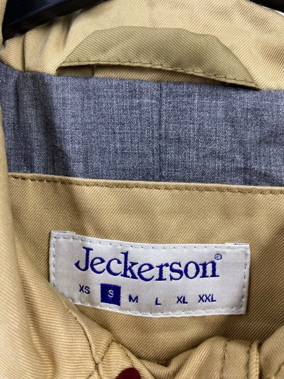VINTAGE JECKERSON ΠΑΛΤΟ ΚΑΜΠΑΡΝΤΙΝΑ ΜΠΕΖ ΑΝΔΡΙΚΟ S