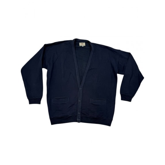VINTAGE Κλασική Πλεκτή Ζακέτα Levi's Navy XL