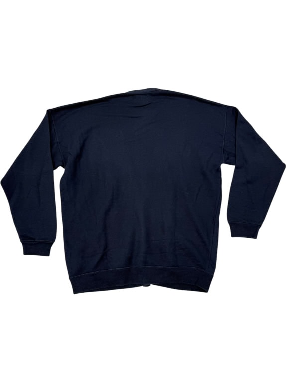 VINTAGE Κλασική Πλεκτή Ζακέτα Levi's Navy XL