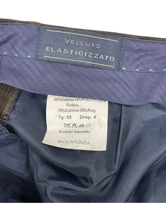 VINTAGE ΚΟΤΛΕ ΠΑΝΤΕΛΟΝΙ STRAIGHT LEG ΑΝΔΡΙΚΟ ΚΑΦΕ L