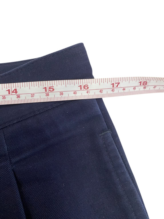 Pantaloni chino blu vintage Lacoste L