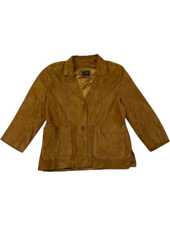 VINTAGE LAKE OF THE WOODS giacca felpa da uomo in colore marrone M/L