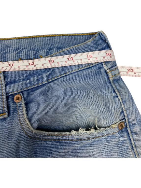 VINTAGE LEVI'S 501 STRAIGHT LEG ΜΠΛΕ ΤΖΙΝ L