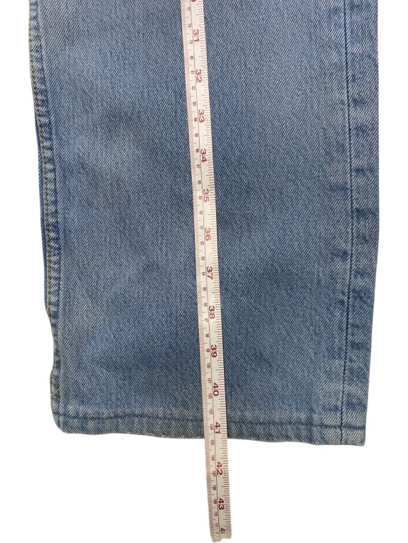 VINTAGE LEVI'S 501 STRAIGHT LEG ΜΠΛΕ ΤΖΙΝ L