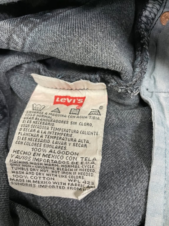VINTAGE LEVI'S 501 ΤΖΙΝ ΠΑΝΤΕΛΟΝΙ ΑΝΔΡΙΚΟ S