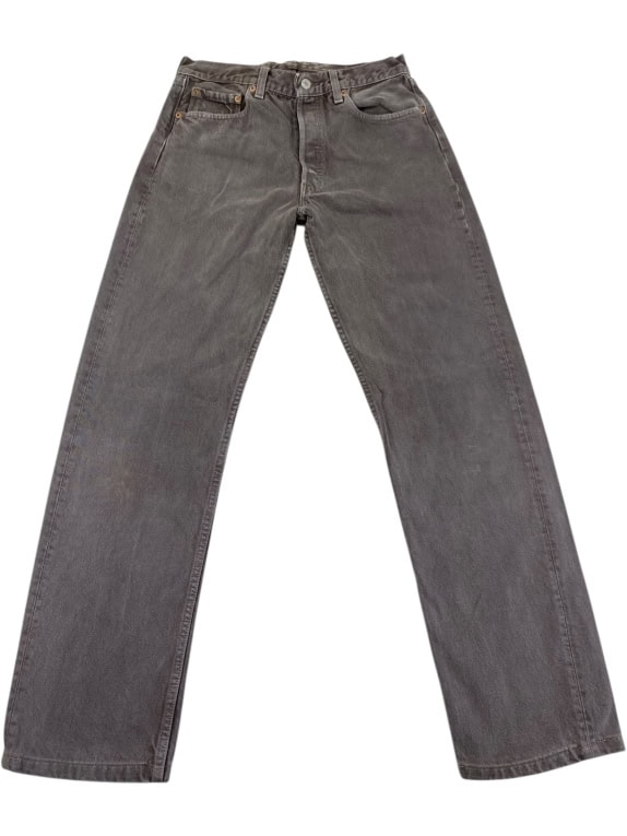 VINTAGE LEVI'S 501 ΤΖΙΝ ΠΑΝΤΕΛΟΝΙ STRAIGHT FIT ΓΚΡΙ ΑΝΔΡΙΚΟ W31