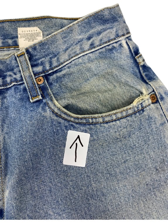 VINTAGE LEVI'S 505 REGULAR FIT ΜΠΛΕ ΤΖΙΝ M