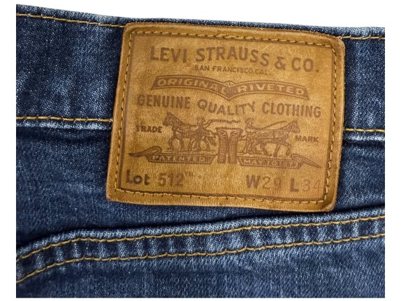 VINTAGE LEVI'S 512 ΑΝΔΡΙΚΟ ΤΖΙΝ ΜΠΛΕ S