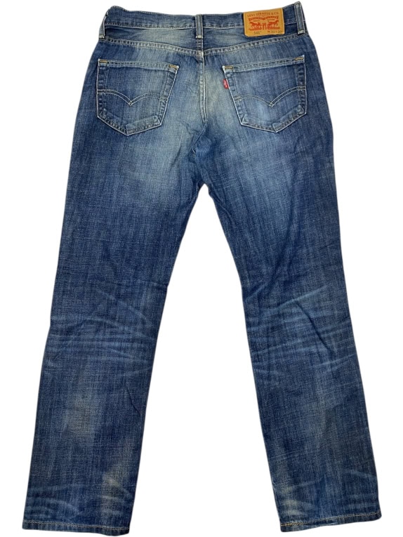 VINTAGE LEVI\'S 541 ATHLETIC TAPER JEANS BLU S