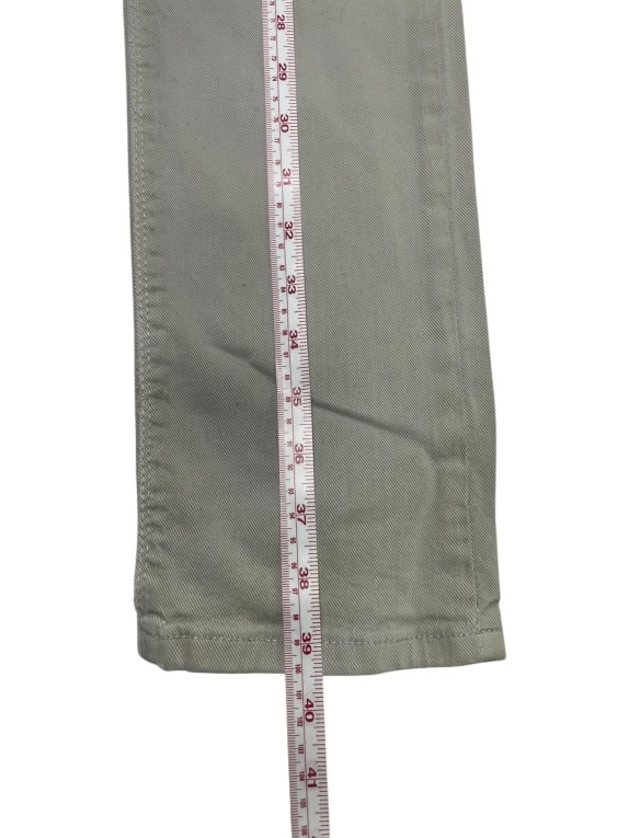 VINTAGE LEVI'S 571 SLIM FIT JEAN TROUSERS BEIGE/GREY S