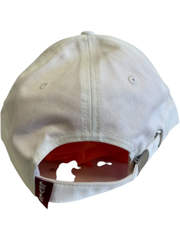 VINTAGE LEVI'S WHITE CAP ONE SIZE