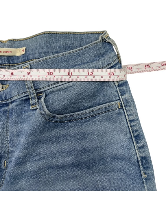 VINTAGE LEVI'S LOW RISE SKINNY JEAN S