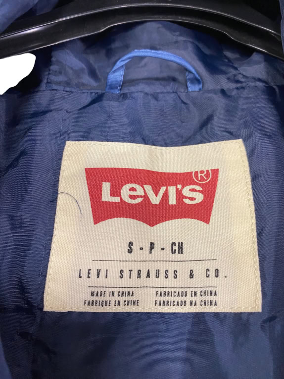 VINTAGE LEVI'S ΜΠΛΕ ΣΚΟΥΡΟ ΜΠΟΥΦΑΝ S