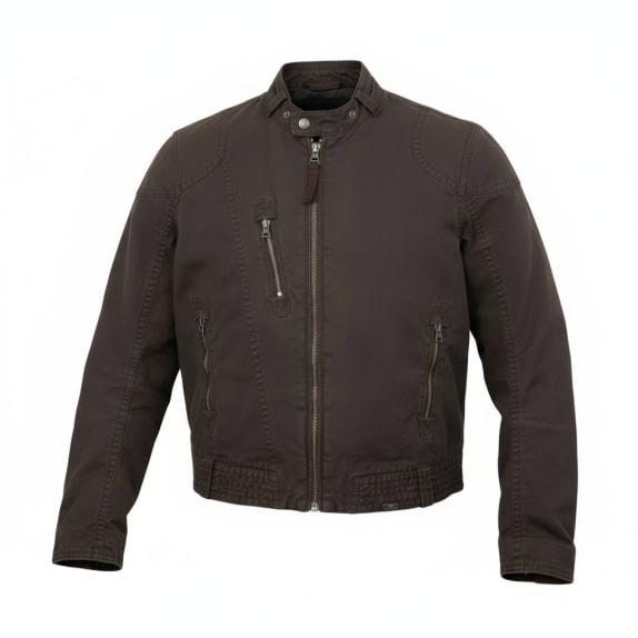 VINTAGE Giacca Levi\'s Biker/Racer in canvas S
