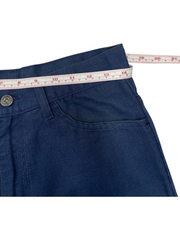 VINTAGE LEVI'S STA-PREST ΠΑΝΤΕΛΟΝΙ ΣΚΟΥΡΟ ΜΠΛΕ ΑΝΔΡΙΚΟ XL