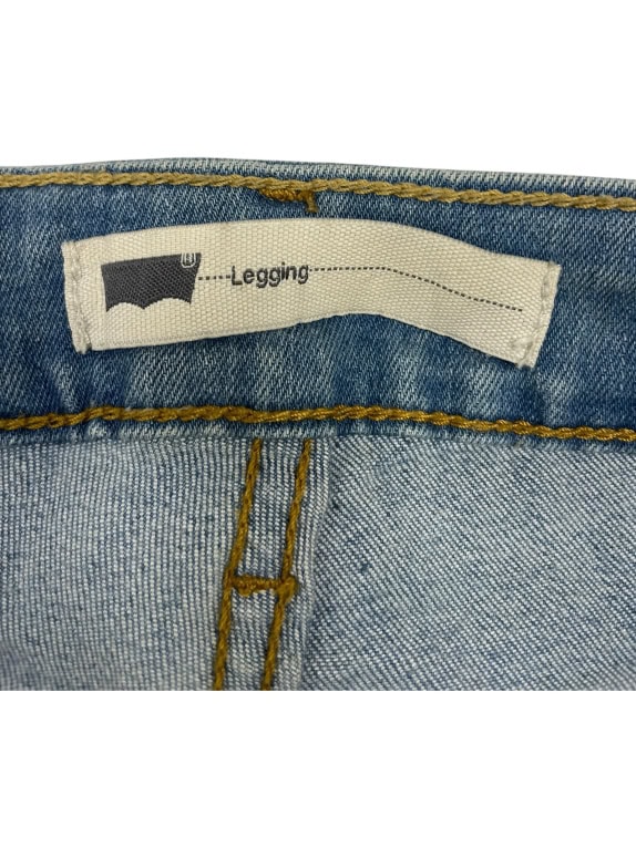 VINTAGE WOMEN'S LEVI'S LEGGING DENIM JEANS XS