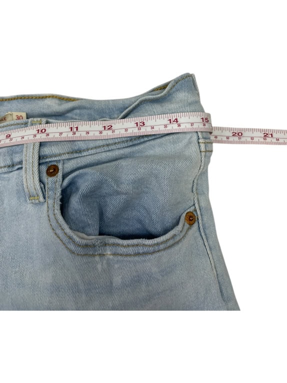 VINTAGE WOMEN'S LEVI'S RIBCASE STRAIGHT ANKLE DENIM JEANS L