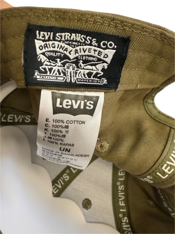VINTAGE LEVI'S ΧΑΚΙ ΚΑΠΕΛΟ ONE SIZE