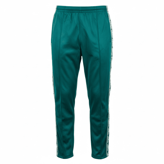 VINTAGE LOTTO TRACK PANTS WITH SIDE LOGO TAPE GREEN MEN'S M