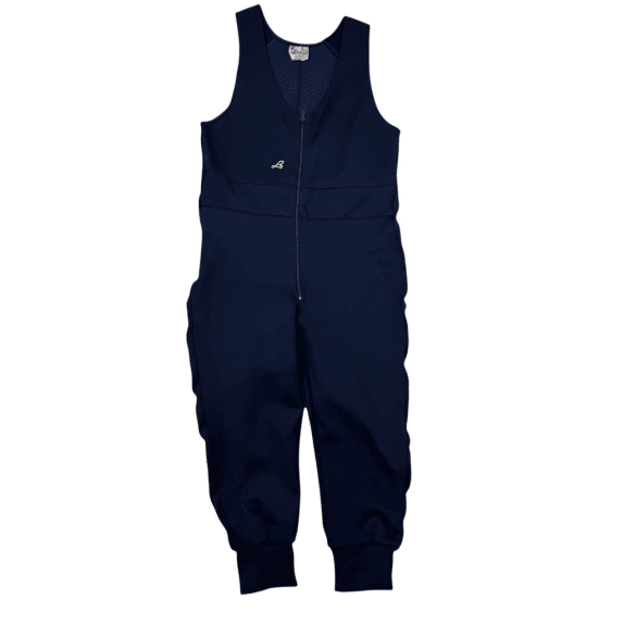 Tuta sportiva intera vintage Luippold con cerniera - S/M